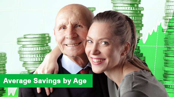 Average savings by age 2024