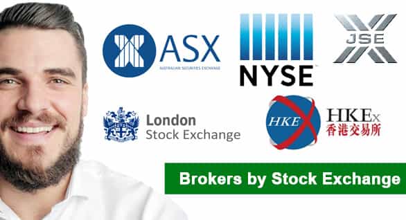 Brokers by stock exchange