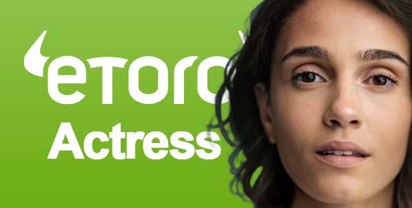 etoro advert actress 2026