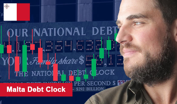 Malta Debt Clock 2024