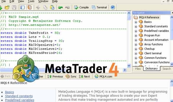 Metatrader 4 MQL Coding