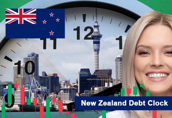 New Zealand Debt Clock 2024