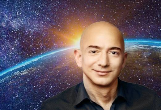 Jeff Bezos Eyes For Outer Space