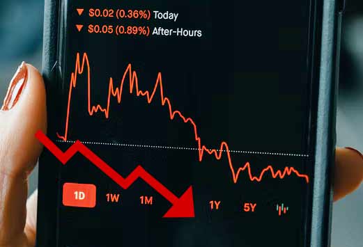 Us Penny Stocks Volume Down 75