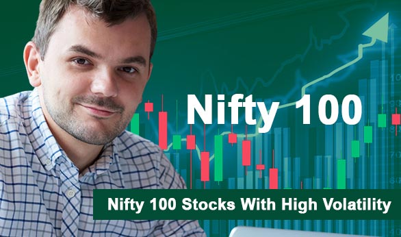 Nifty 100 Stocks With High Volatility 2024