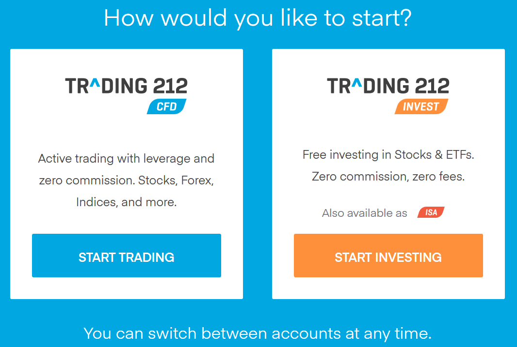 Trading 212 Review Trading 212 CFD or Trading 212 Invest