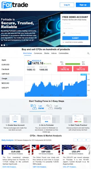 ForexTime Review Screenshot